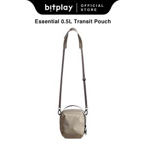 Bitplay Essential 0.5L Transit Pouch – Compact Water-Resistant Travel Sling with 3D Pocket & Multi-Organizer Compartments