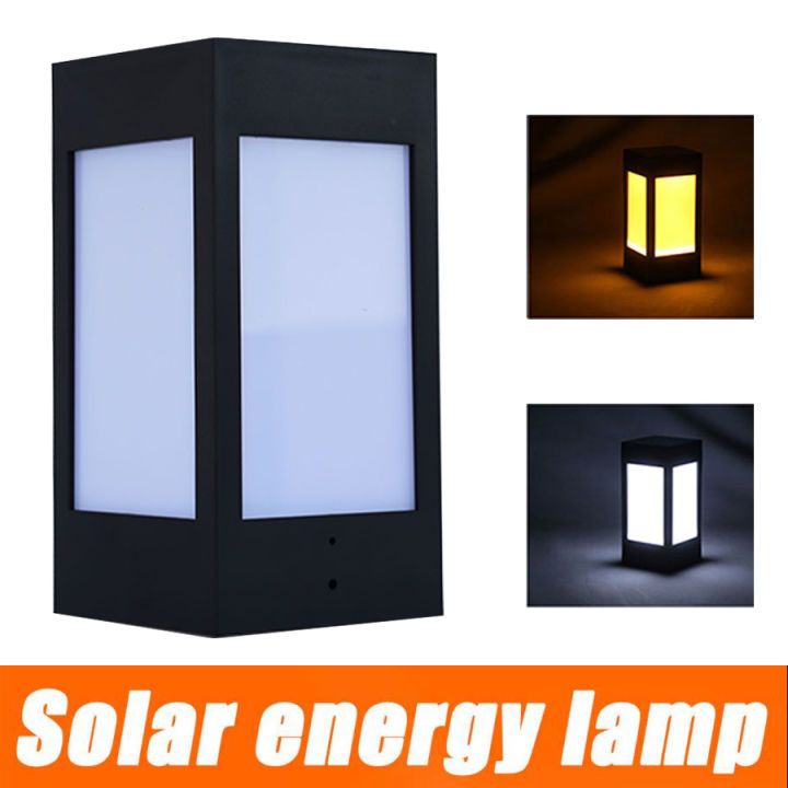 ไฟหัวเสาโซล่า ไฟหัวเสา Solar cell ไฟled ไฟหัวเสาบ้าน ไฟหัวเสาวินเทจ ...