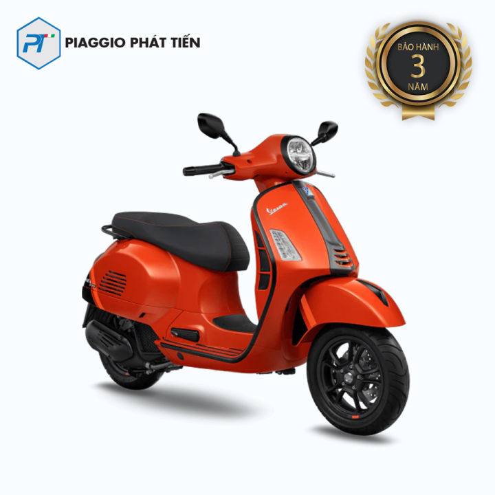TRẢ GÓP 0%] Xe Máy Vespa GTS Super Sport 150 Abs Vespa Gts Màu Đỏ