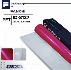 ROLL 50Cm Sticker FANCHI ID-8137 PET Orchid Rose Pink / ROLL