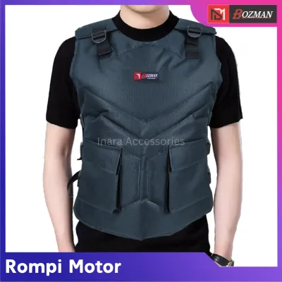 Rompi Motor Biker Pelindung Dada Anti Angin Murah Body Protector Untuk Berkendara