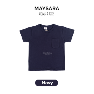 Kaos Anak Laki-Laki Perempuan Safa Kids Pocket Tee 1-5 Tahun