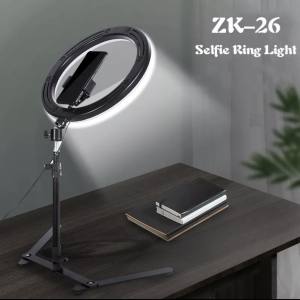 ✅100% Original Yoky 10”26CM ZK-26 Selfie LED Ring Light Photo Studio Photography Dimmable W/ Tripod