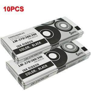 10PK MAX Ink Ribbon LM-IR300B Black Compatible with MAX LETATWIN LM-370 / LM-380 / LM-390 Electronic Lettering Machine Label
