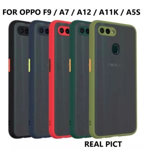 CASING HP OPPO F9 A7 A12 A11K A5S CASE DOVE PELINDUNG KAMERA SOFTCASE AERO MATTE MY CHOICE