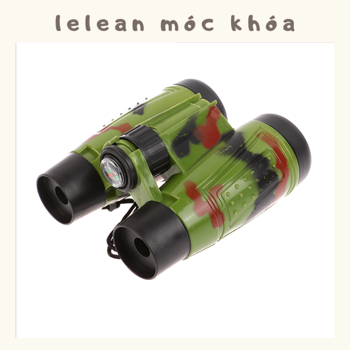 TAA móc khóa Camo Màu ống nhòm trẻ em ngoài trời Kính viễn vọng mô ...