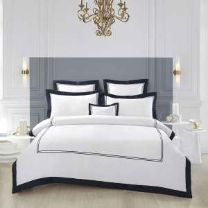 elise: 1200TC Egyptian Cotton Tre Misto Inclusive of Duvet Cover Set - Infinity