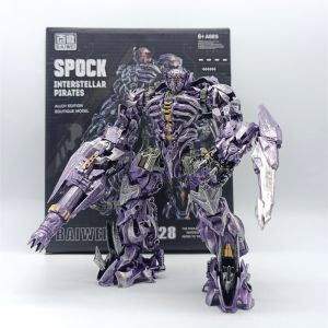Baiwei TW-1028 Shockwave Đồ chơi biến hình phiên bản phim ss56 sốc sóng xe biến dạng máy đồ chơi Robot Mô Hình