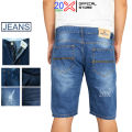 Quần short jean nam ngắn chất bò rách xước cao cấp VNO57. 