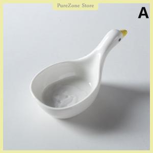 [PureZone] จานชามเซรามิคสามมิติลายกระต่ายการ์ตูนน่ารักสุดๆจานชามใส่อาหารกระต่ายขาว
