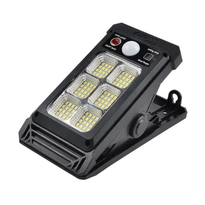 Solar Clip Light Solar Light Outdoor Waterproof Solar Garden Light Motion Sensor Light