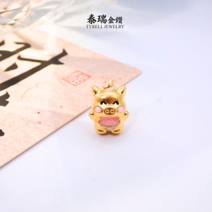 【TR】916 Gold Zodiac Pendant & Charm | 916 黄金生肖吊坠款式