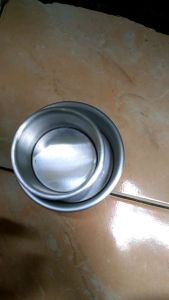 Paket 2pcs Loyang Bongkar Pasang 8cm & 10cm Tinggi 5cm