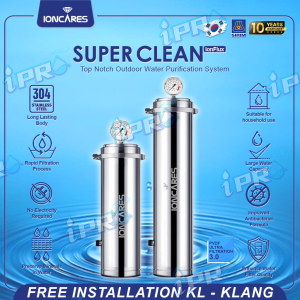 IONCARES SUPER CLEAN IONFLUX OUTDOOR PVDF ULTRAFILTRATION MEMBRANE 6000L/H / 10000L/H (WITH INSTALLATION KL&SEL)