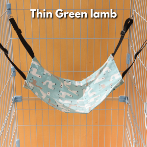 60cm Double-layer Tebal Besar Cat Hammock Adjustable Cage Hanging Bed Big Size sangkar kucing tidur