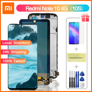 Original Screen For XIAOMI Redmi Note 10 4G / 10S LCD Display Touch Screen Digitizer Assembly Replacment Parts