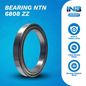 Laker Bearing 6808 ZZ NTN Original NTN INB JEMBER