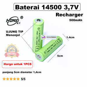 BATERAI 14500 RECHARGER / BATERAI RAKET NYAMUK / PENGGANTI BATERAI KOTAK