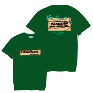 T-Shirt Anti Libur Lee kain katun combet kaos kata kata kaos viral kaos pria distro kaos terbaru