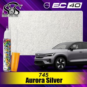 Touch Up Pen VOLVO EC40 Original Color Pen & Brush Repair Scratch Car Paint DIY Cat Calar Kereta 补漆笔