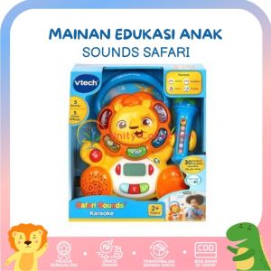 Mainan Edukasi Anak Karaoke Vtech Safari Sounds Karaoke Original