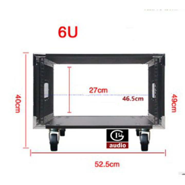 Flight Case Rack Per Effetti 8 U Profondità 38 Cm - Foto 6