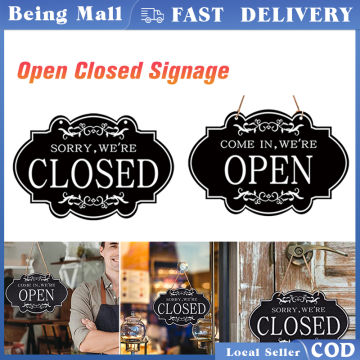 Buy Open And Close Sign Online at a Better Price | Lazada Malaysia