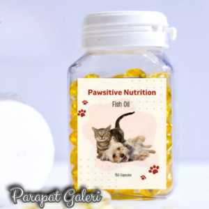Minyak Ikan Vitamin Kucing Anjing Fish Liver Oil Premium Untuk Bulu dan Daya Tahan