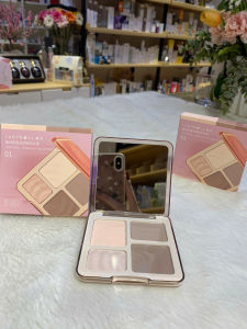 Bảng Judydoll 4 ô Phấn Bắt Sáng & Tạo Khối JUDYDOLL Highlight & Contour 9g [Chính Hãng]