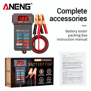 WAPKTY 12V Máy kiểm tra ắc quy ô tô Đa chức năng Cảnh báo lùi Máy dò ắc quy ô tô ANENG BT172 Chất lượng cao Máy phân tích ắc quy ô tô Dụng cụ sửa chữa ô tô