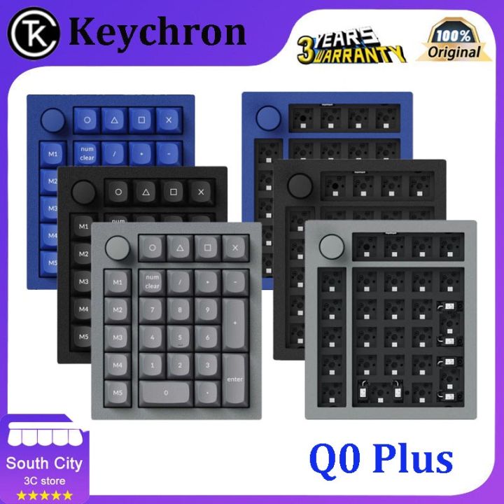Keychron q0 plus customized pad small mechanical keyboard 27 key via