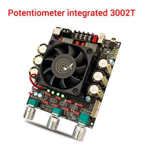 VOKTTA ZK-3002T บอร์ดขยายกำลังเสียงระบบดิจิตอลบลูทูธ 2.0สเตอริโอ300W * 2พร้อม TPA3225โทนโมดูลสูงและต่ำ