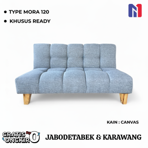 Sofa Bed Ruang Tamu / Sofabed Minimalis / Mora 120 CM / PACKING