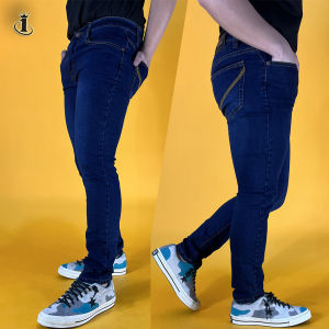 Fashionable Blue Stretchable Skinny Slim Fit Jeans for Men COD (Size 28-36)