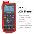 UNI-T LCR Meter Digital Multimeter UT611 UT612 Parallel Quality Factor/Loss/Phase Angle Inductance Capacitance Resistance Meter. 