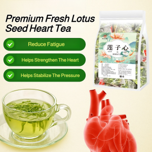 Premium Fresh Lotus Seed Heart Tea Selected Farmhouse Lotus Heart Tea Clear the Heart Tea Health Tea Chinese Herbal Medicine Lotus Seed Core Tea 莲子心泡水茶茶包干货莲子芯