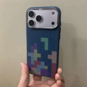 Fashion Case for Magsafe Cover for iPhone 17 16 15 Pro Max Carbon Fiber Texture Wireless Charge Armor Camera Russian Shell Coque