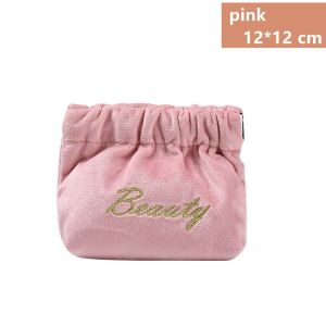 Korean Fashion Small Makeup Pouch Girls Lipstick Bag Sanitary Pads Organizer Travel Cosmetic Bags