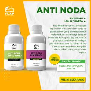 Flap Shoes Care Cairan Pembersih dan Penghilang Lem Glue Remover Sepatu
