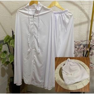 MUKENA TRAVEL 2IN1 FREE POUCH MUKENA DEWASA RESLETING KATUN