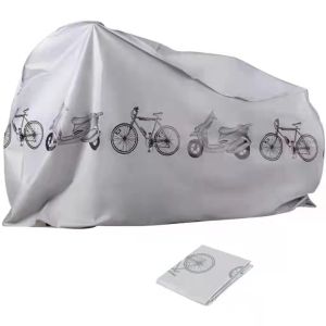 Bike Rain Cover Waterproof Anti Dust Rain UV Protection Protector Cover for Bicycles