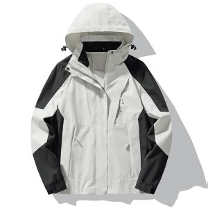 Jeep Spirit Men Winter Jacket Windproof Waterproof Zippered Pocket