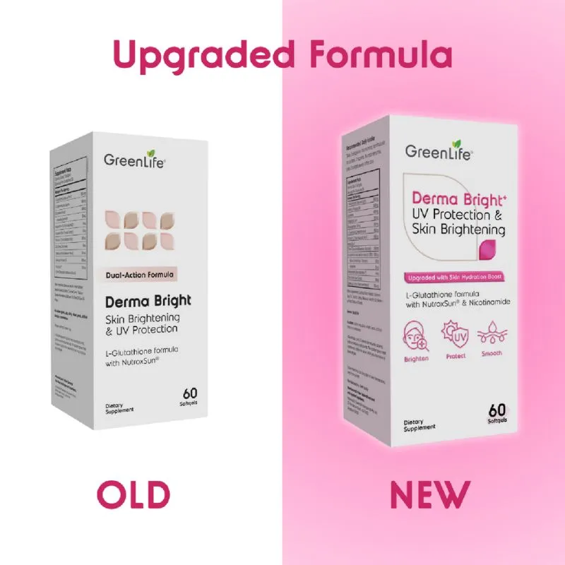 GREENLIFE Derma Bright⁺ UV Protection & Skin Brightening Softgel 60s