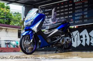 SKOTLET STIKER MOTOR BIRU TUA GLOSY SKOTLET BIRU STIKER BIRU GLOSY SCOTLITE BIRU HARA MURAH BISA COD