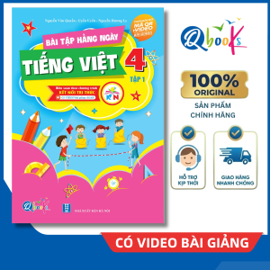 Sách - Bài Tập Hằng Ngày - Tiếng Việt Lớp 4 - Tập 1 - Kết Nối (Qbooks)