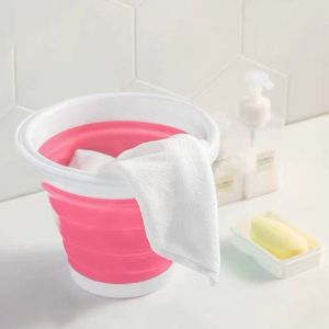 ถังน้ำพับได้ ถังซิลิโคน ถังน้ำอเนกประสงค์ ถังพับได้ แบบพกพา 5L. 10L