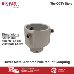 Rover Systems Adapter Pole Mount Coupling Metal