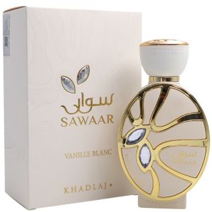 Sawar Vanille Blanc Extrait Khadlaj 100ml Bold Arabic Scent Perfume for Men & Women