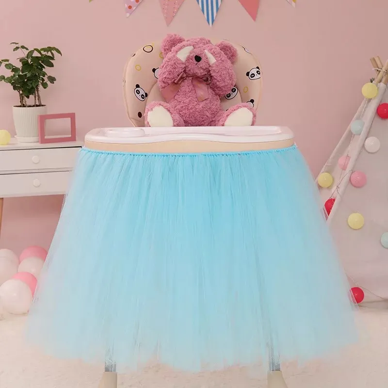 Tulle Skirt Tutu Centerpieces For Baby Shower Tutu Cloth Fabriic
