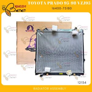 QUEENBEE 12134 Toyota Prado 1995-1998 VZJ95 Radiator Assembly A/T PA32 1ROW (Polar)